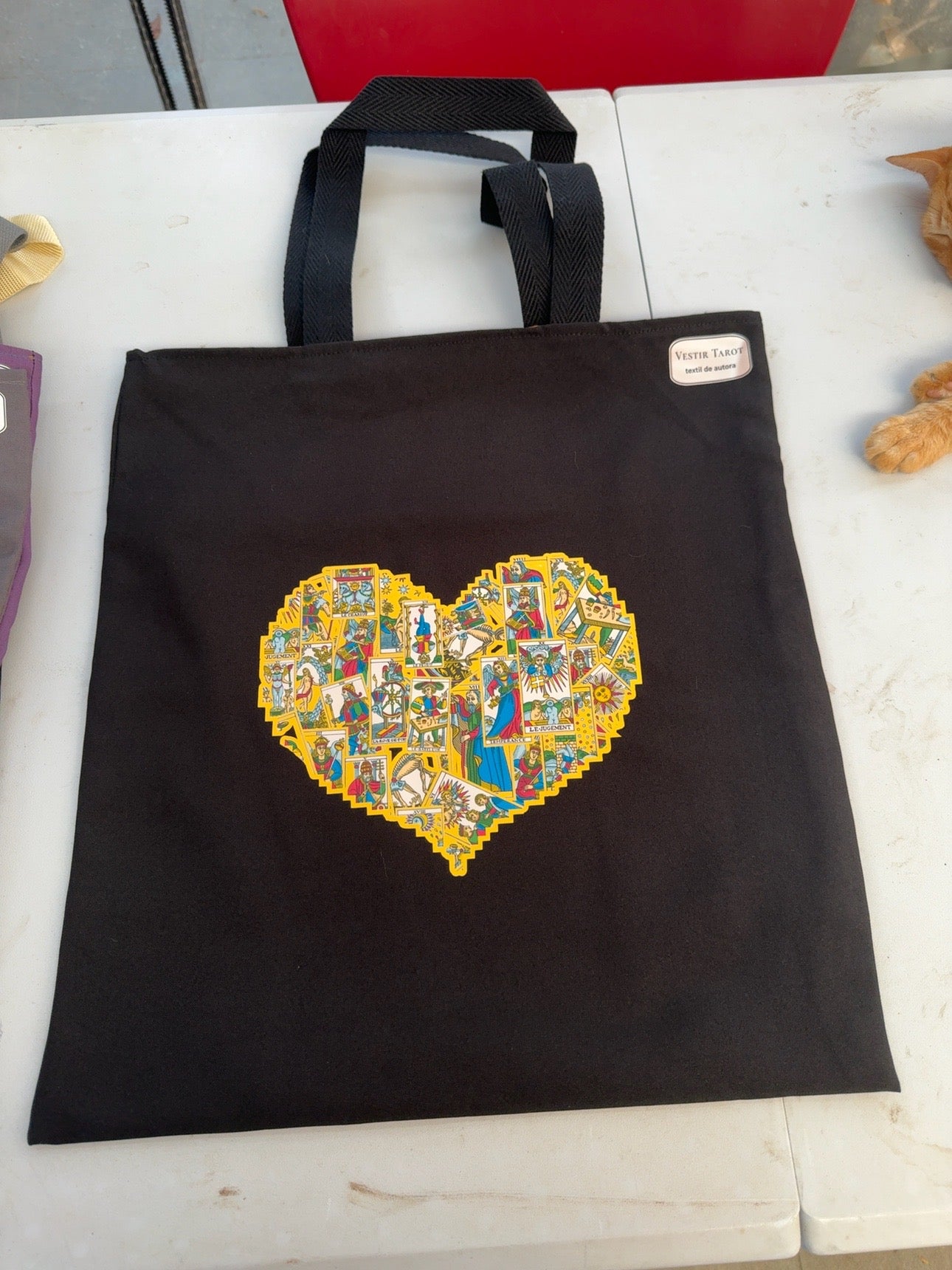 Tote Bag "Corazón de Tarot"