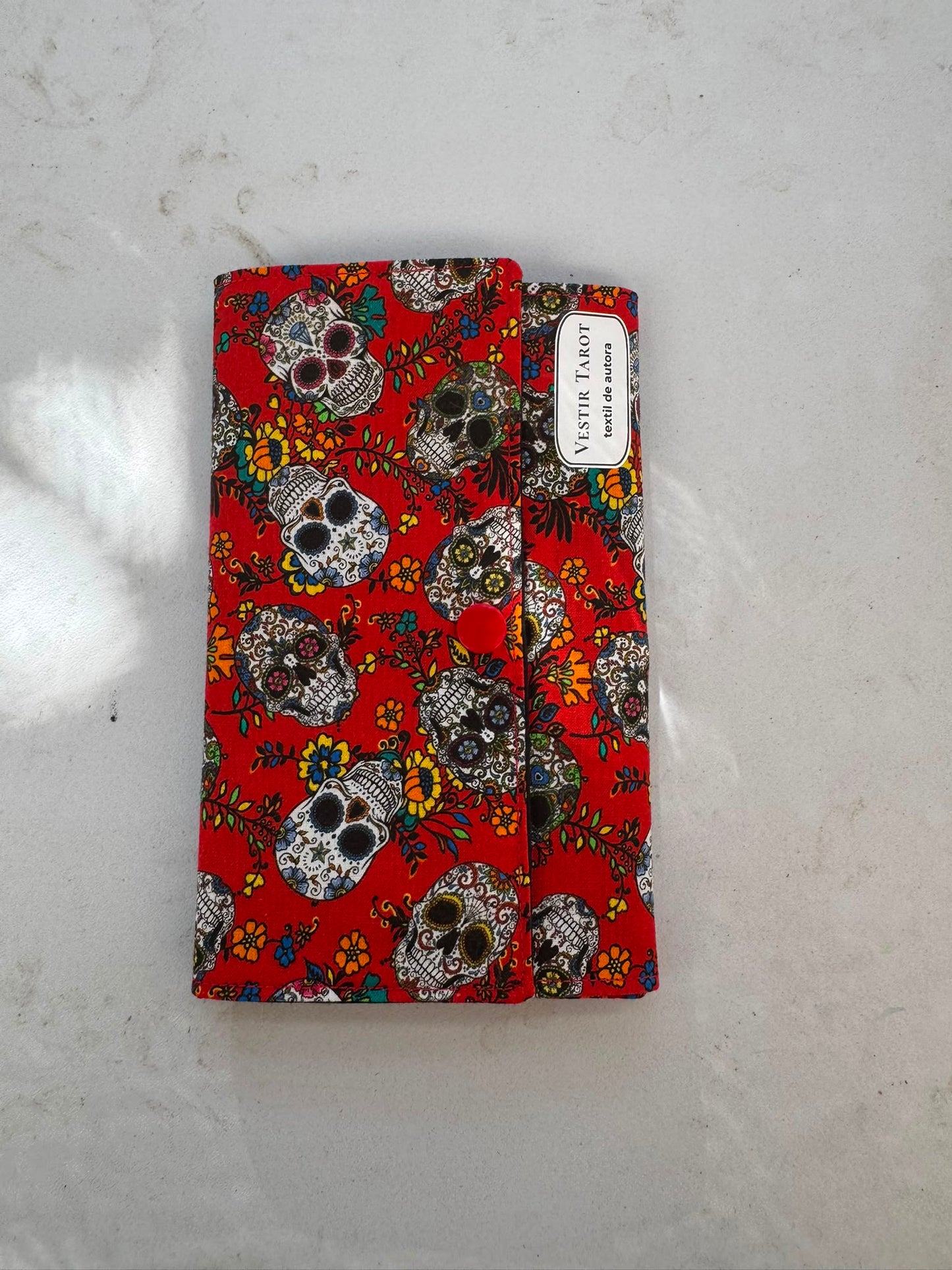 Tapete de viaje 3 cartas "Calaveras mexicanas"