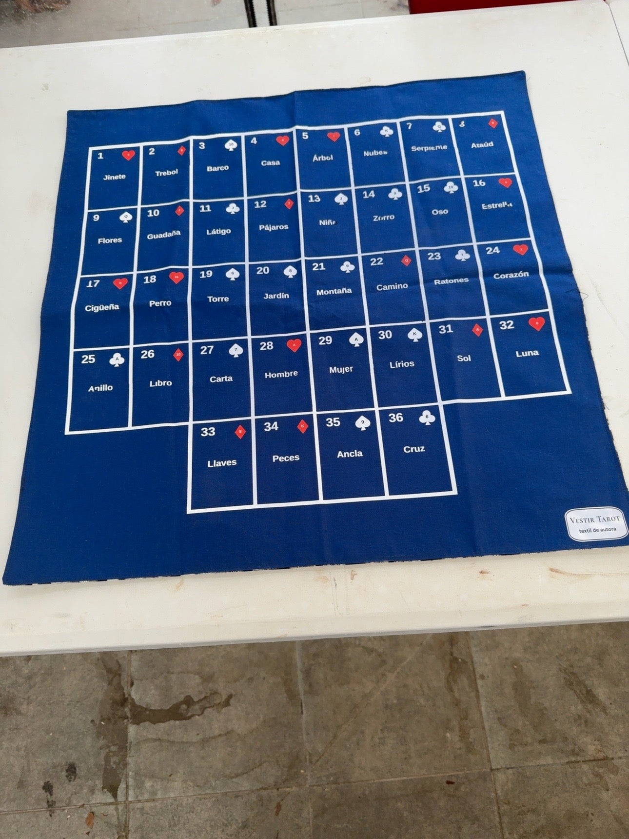 Tablero Lenormand 8×4+4 "Prisma" • Segunda oportunidad