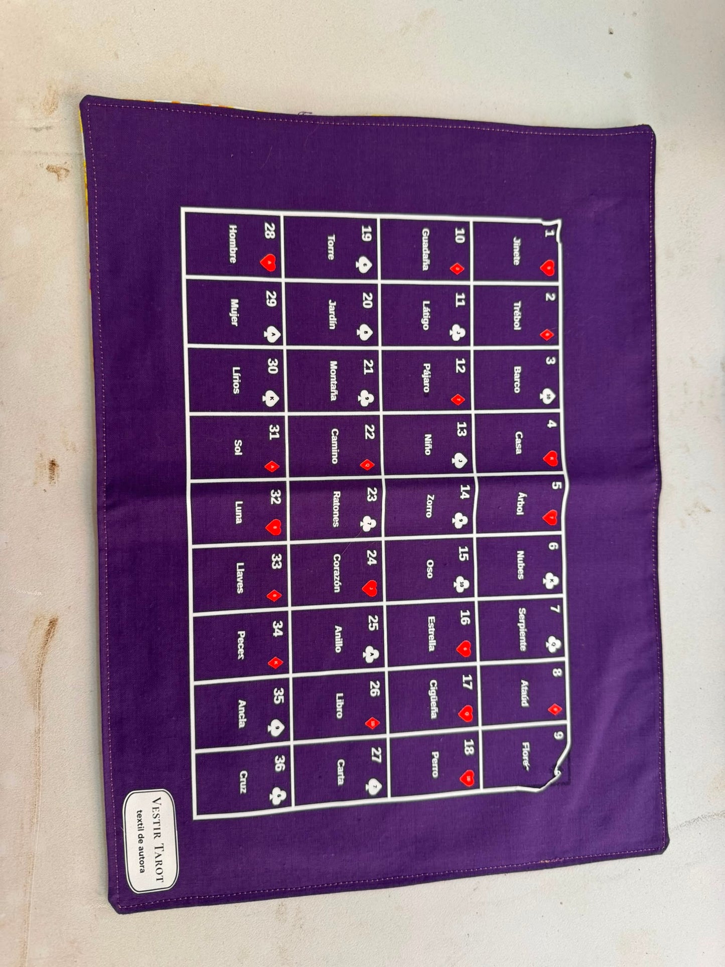 Tapete para Charms Lenormand “Abril" • Segunda oportunidad