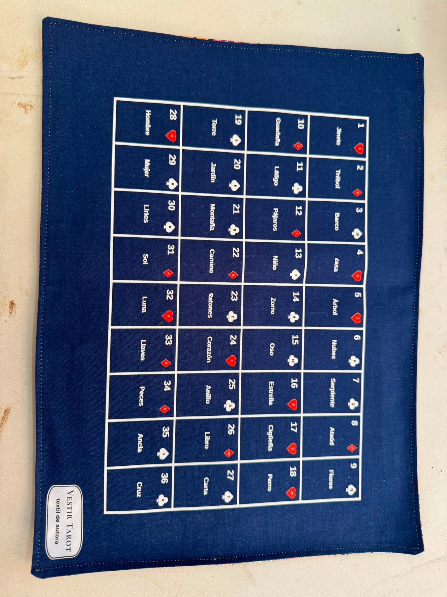 Tapete para Charms Lenormand "Mandalas"