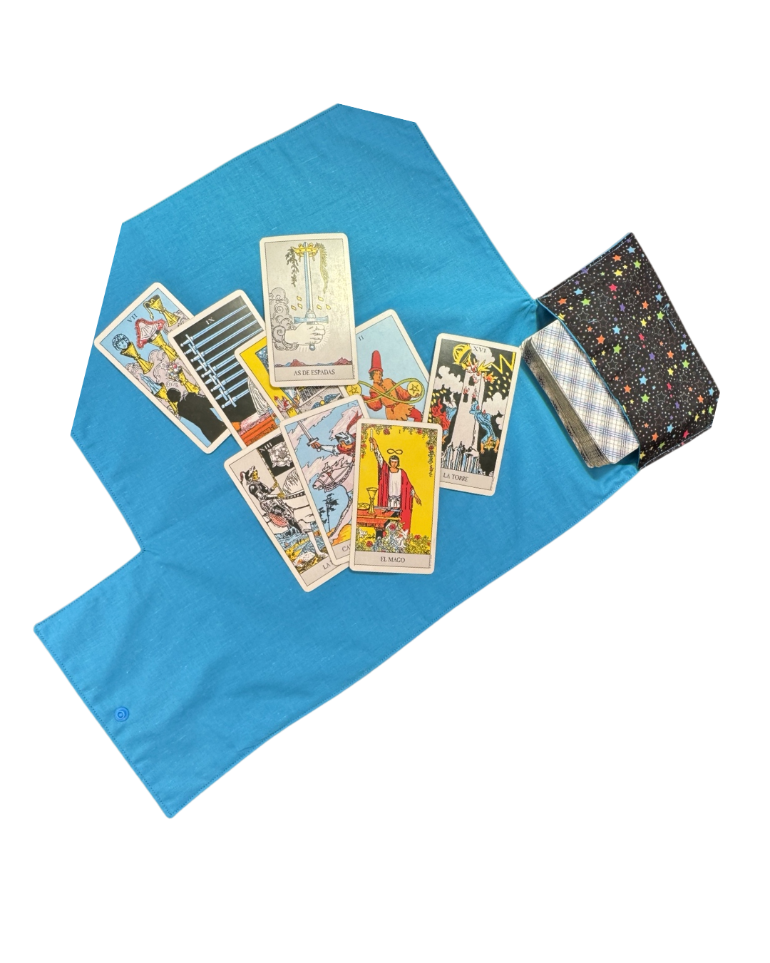 Tapete de viaje para Tarot "Estrellas"